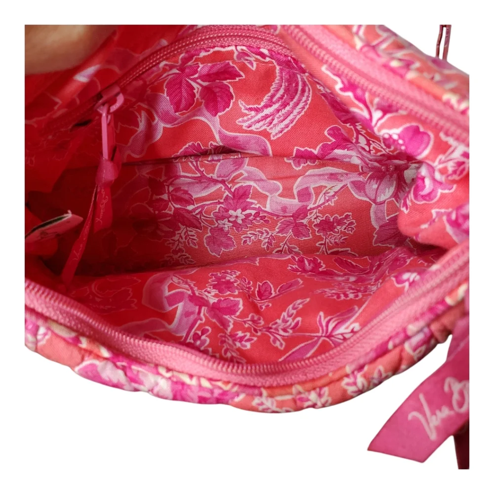 Vera Bradley Hope toile 2pc set coral paisley shoulder cottogecore bag - Picture 8 of 10